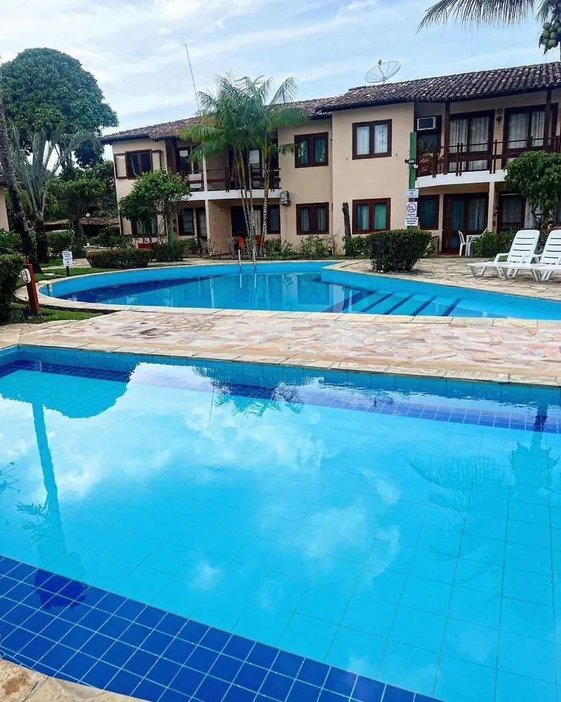 아파트 Apartamento Na Orla Taperapuan Residencial Villa Aurora 포르투세구로